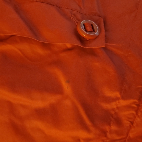 Vintage GAP Women's Red Fleece Lined Anorak Pullover Jacket sz Medium - Picture 12 of 16